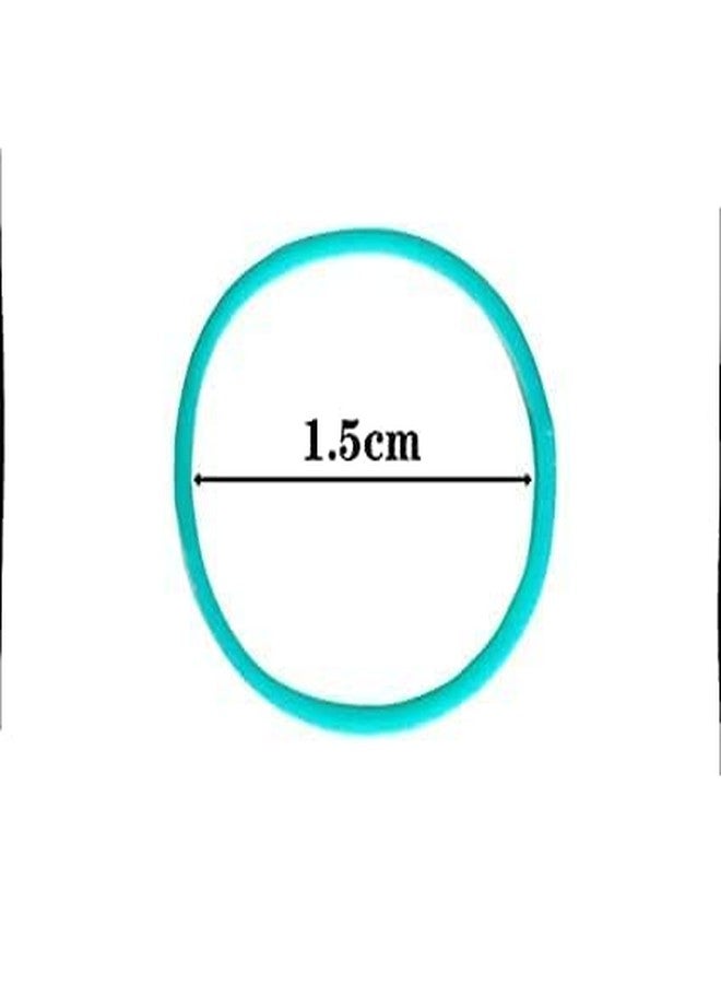 FROWWY 100-Piece Hair Rubber Band Set - Soft, Stretchy, and Multicolor Hair Ties for Everyday Wear - Image 4