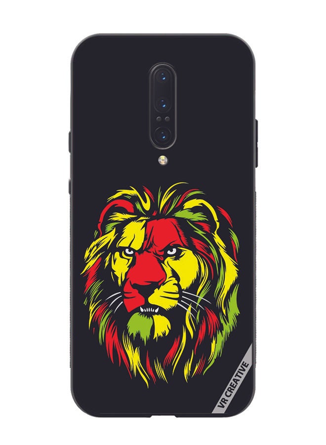 VR CREATIVE Protective Case Cover For OnePlus 7 Pro Lion Design Multicolour - Image 1
