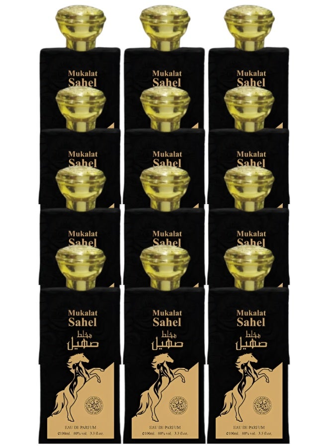 الفخر 12 قطع عطر مخلط صهيل 100مل - Image 1