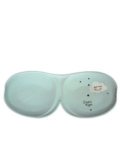 Generic Memory Foam Sleep Mask, Blackout Eye Cover Eye Mask Eyeshade, Comfortable & Soft Blinder, Adjustable Strap for Sleeping, Travel, Shift Work, Naps, Night Blindfold  - Image 3