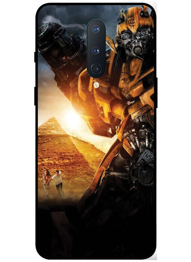 EYE CATCH - Protective Case Cover For OnePlus 8 Smart Series Printed Protective Case Cover for OnePlus 8 Transformer Bumblebee - Image 1