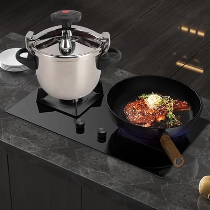 Jiawu Stainless Steel Pressure Cooker NonSlip Handle 3L Stainless Steel Pressure Cooker Multifunctional For Kitchen - Image 3