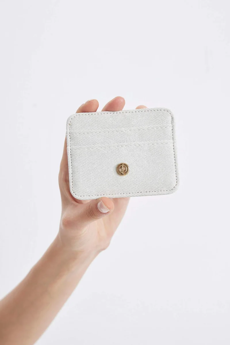 Defacto Woman Denim Look Business Card Wallet