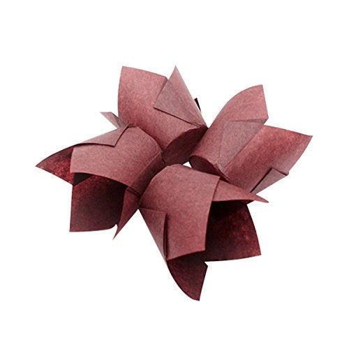 Aunifun 180 Pieces of Tulip Baking Paper Cups Cupcake Muffin Liners Pans Wrappers in 3 Colors, White, Natural, Brown - Image 4