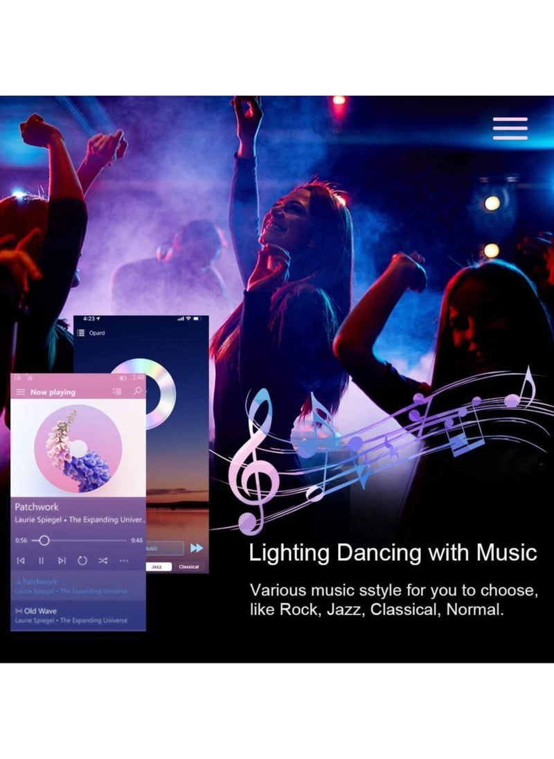 LUMIVE - Lumive Smart LED Strip Lights, RGB Waterproof LEDs With WiFi, APP Control and IR Remote Controller, 16 Million Colors, Music Sync for Rooms TV PC Gaming. USB Powered, Works with Alexa. (15M) - Image 1