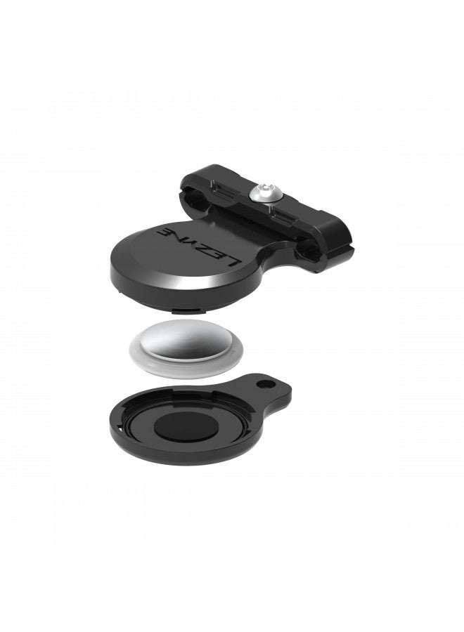 LEZYNE LEZYNE Matrix Saddle Tagger, Stealth Bicycle Airtag Seat Mount Case, Lightweight, Durable Composite Matrix, IPX7 Waterproof, Hidden Airtag Holder for Bikes - Image 1