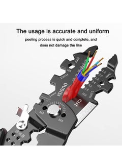 kesig kesig MultiFunctional Chrome Vanadium Steel Pliers Electrician Wire Separating Crimping Stripping Cutting Wing Clamping Tools for Home Appliance Maintenance  - Image 2