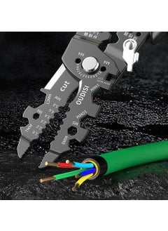 kesig kesig MultiFunctional Chrome Vanadium Steel Pliers Electrician Wire Separating Crimping Stripping Cutting Wing Clamping Tools for Home Appliance Maintenance  - Image 5
