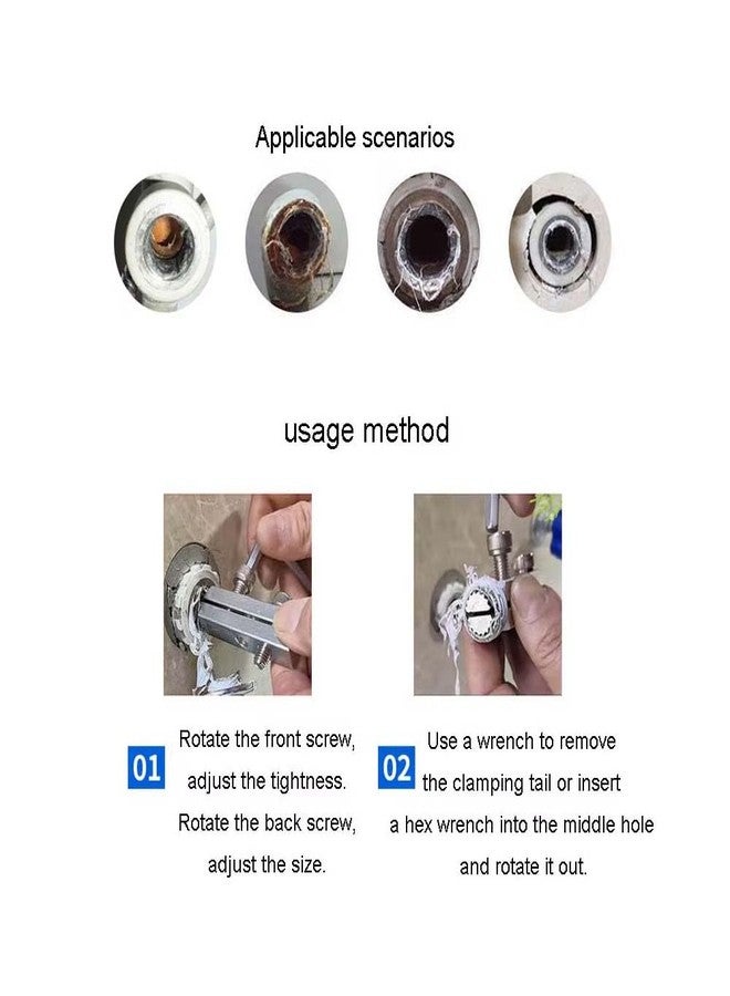 A AND S Tools A AND S TOOL® Hex Broken Head Screw Extractor Faucet Angle Valve Wire Extractor for Sink Valve - Business & Industrial - Pipe & Tubing Tools & Accs - Broken Screw Extractor(85MM) - Image 5