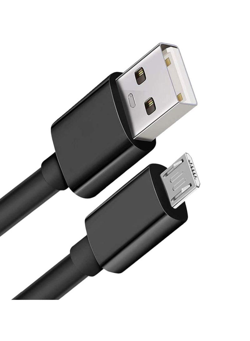 كابل شحن سريع من USB إلى Micro USB بطول متر واحد - سلك متين لهواتف Android والأجهزة اللوحية وأجهزة الشحن المحمولة وغيرها، مع مزامنة بيانات عالية السرعة - Image 1