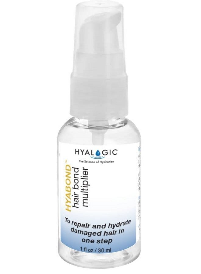 هالوجيك علاج ربط الشعر هيالوجيك هيابوند مع حمض الهيالورونيك (HA) وتيرابوند وبرو فيتامين B5 1 أونصة - جودة المنتجع الصحي لإصلاح أطراف الشعر المتقصفة واللون والتبييض والحرارة والشعر التالف الكيميائي - Image 1