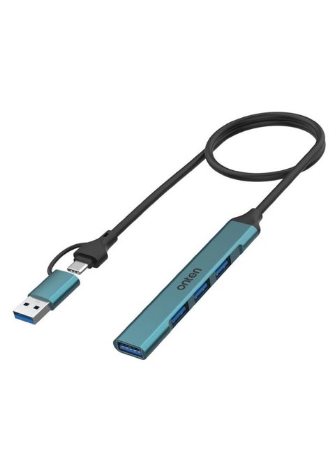 4 in 2 USB-C & USB 3.0 4-Port HUB (OTN-UCA9701)