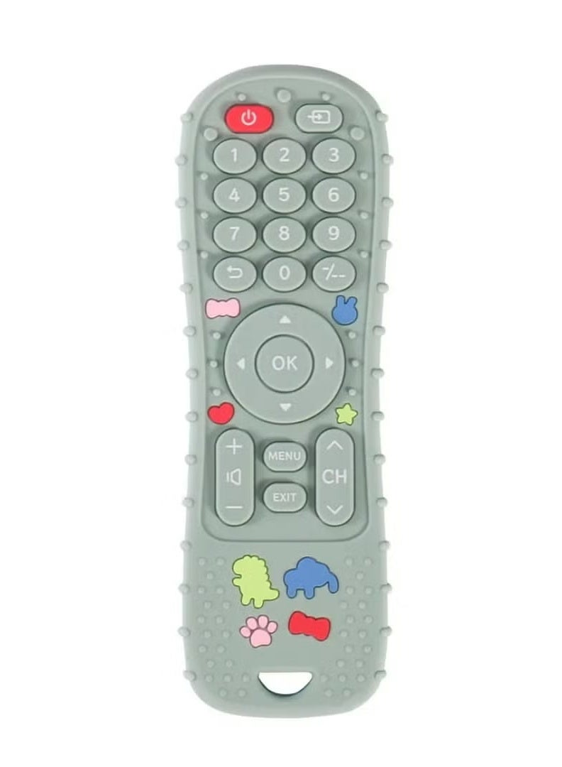 Sensory Baby Teether with Remote Control Design - Soothes Gums and Stimulates Baby's Senses