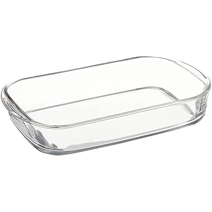 rayihni Sempre Ovenware M Rect Roaster 4L  Versatile Tempered Glass Baking Sheet - Image 1