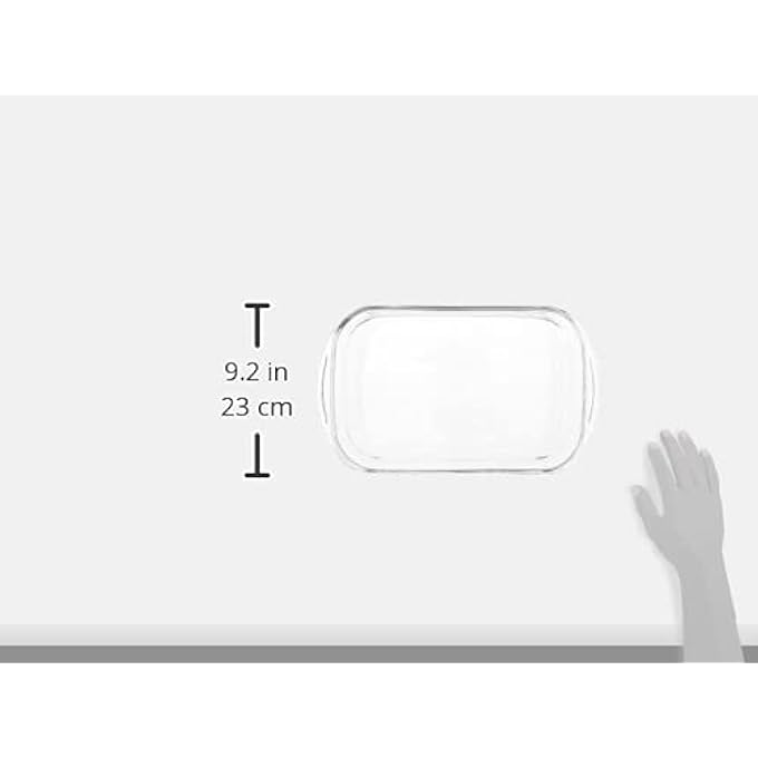 rayihni Sempre Ovenware M Rect Roaster 4L  Versatile Tempered Glass Baking Sheet - Image 5