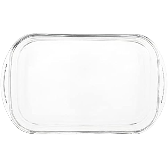 rayihni Sempre Ovenware M Rect Roaster 4L  Versatile Tempered Glass Baking Sheet - Image 2