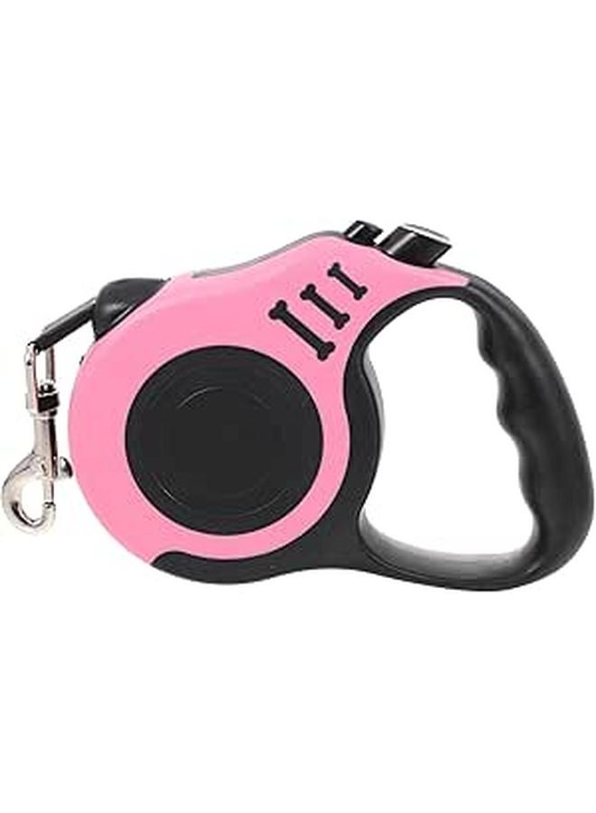 Retractable Dog Leash 3M Pink Tape Automatic Walking Leash For Outdoor Home Use - Image 1