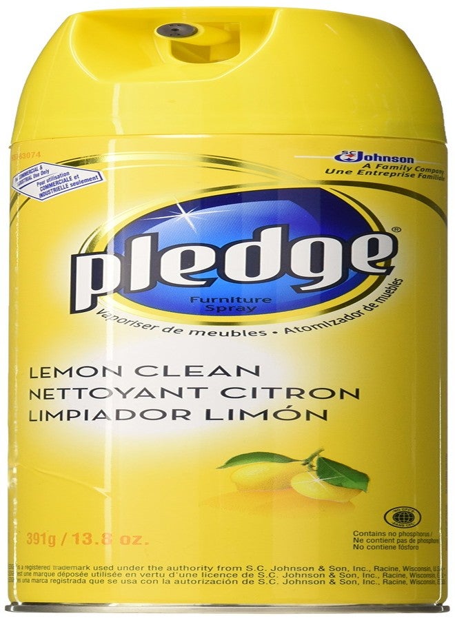 Pledge 3 Pack 13.8 Oz Lemon Scent Pledge Furniture Polish - Image 1