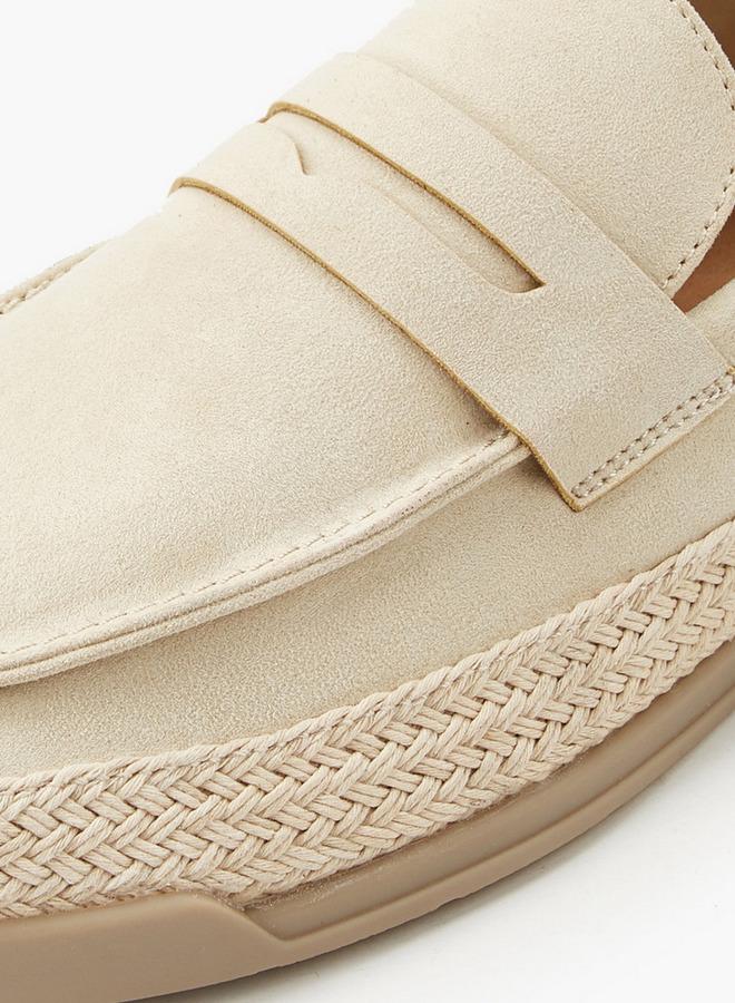 Peppermint Men Textured Espadrilles Loafers - Image 4