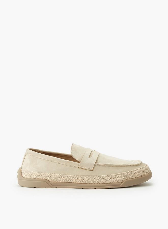 Peppermint Men Textured Espadrilles Loafers - Image 3