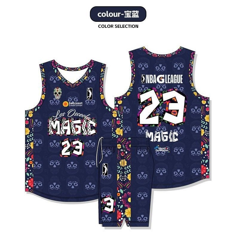 New American Basketball Uniform Set For Men And Women, Adult Village Ba Game Training Uniform, Vest, Basketball Team Quick-Drying Jersey - Image 5