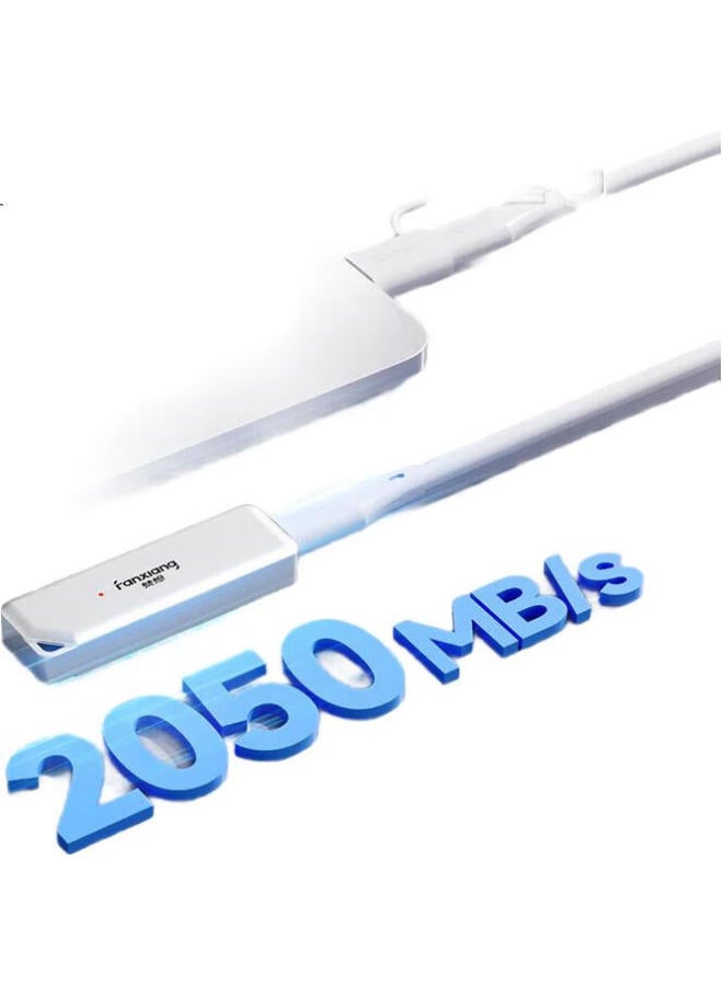 fanxiang Fanxiang 500Gb Portable Solid State Drive (Pssd), Type-C Usb3.2 High-Speed Transfer 2050Mb/S, Direct Phone Connection, Laptop External Hard Drive, Ps2300 - Image 2