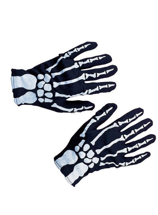 RUBIE'S قفازات هيكل عظمي للأطفال من شركة روبي's كوستوم