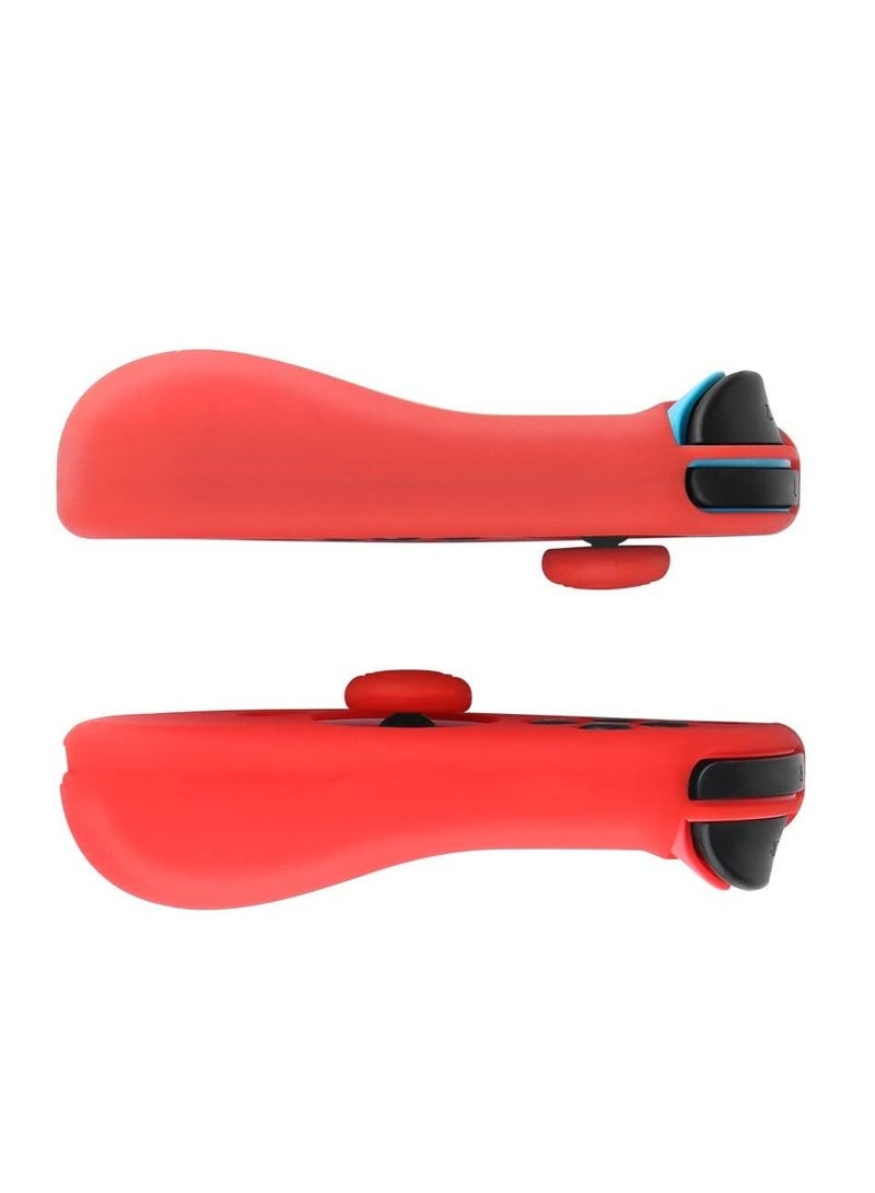 NX NS Switch Anti-Slip Soft Silicone Cover Case Skins for Nintendo Joy-Con Controller Red - Image 2