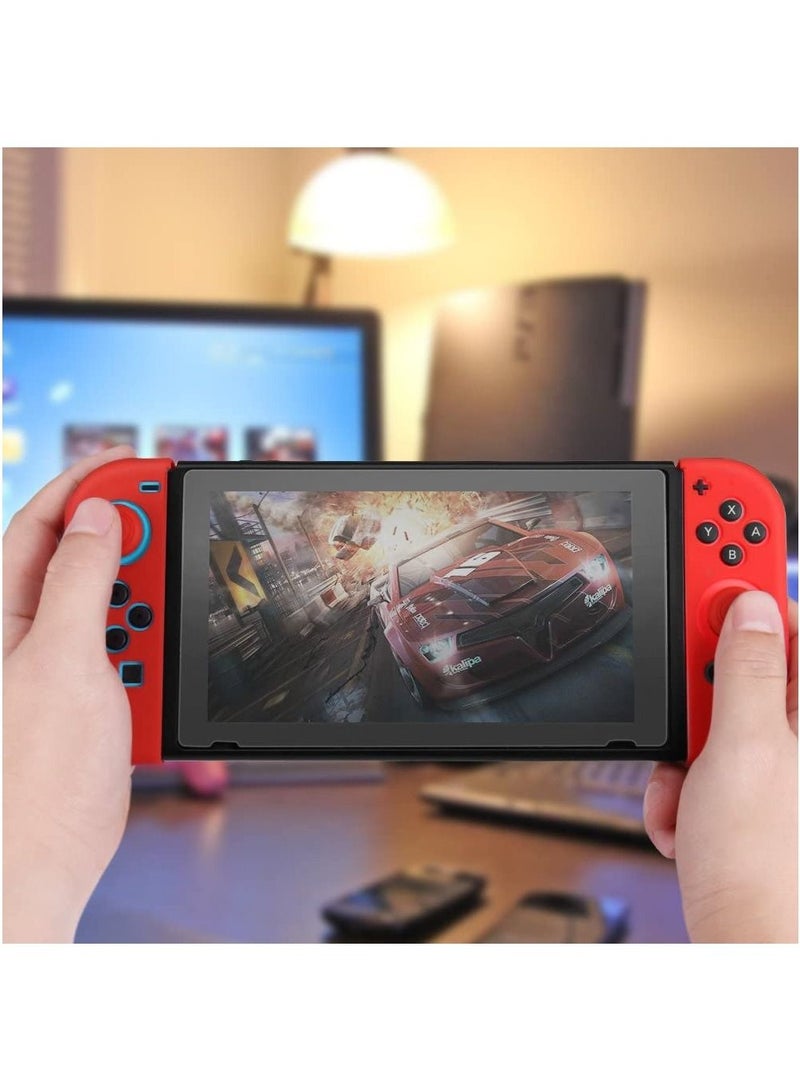 NX NS Switch Anti-Slip Soft Silicone Cover Case Skins for Nintendo Joy-Con Controller Red - Image 4