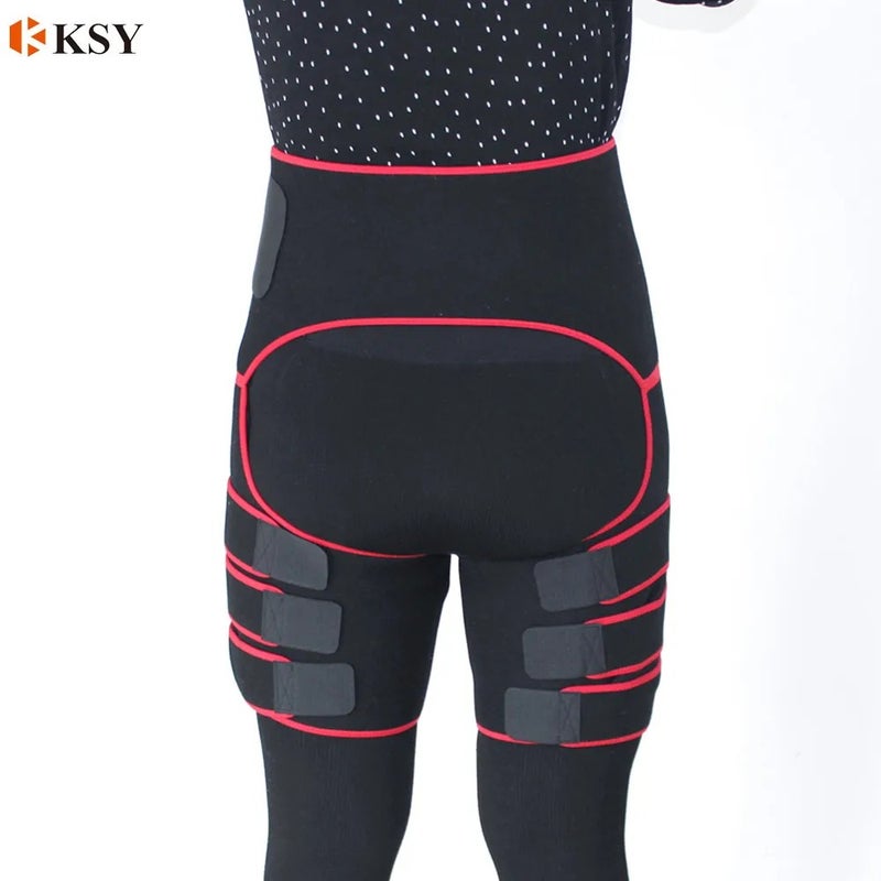 Y&D Abdominal Compression Butt Lifter Enhancer Hip Thigh Erasers Women Body Shaper Waist Trainer - Waist Trimmers Slimming Belt - Image 1