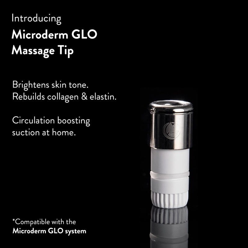 Microderm GLO رؤوس الميكرو ديرم جلو الماسية المميزة من ميكرو ديرم جلو - ملحقات من الفولاذ المقاوم للصدأ بدرجة طبية، تقنية Safe3D الحاصلة على براءة اختراع، آمنة لجميع أنواع البشرة. (تدليك) - Image 2
