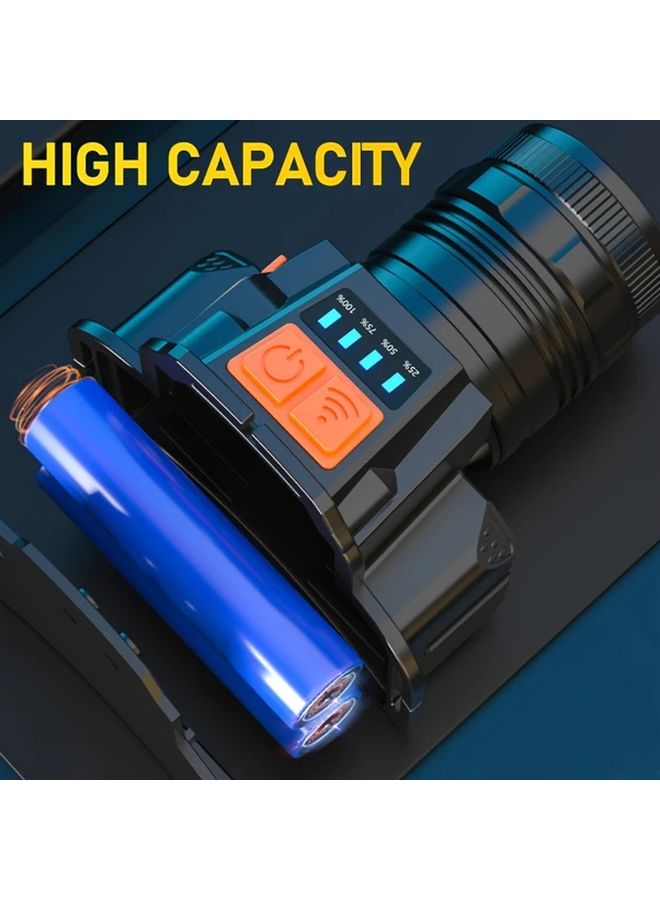 Motion Sensor Emergency Lamp USB Rechargeable Headlamp 3 Modes For Outdoor - Image 5