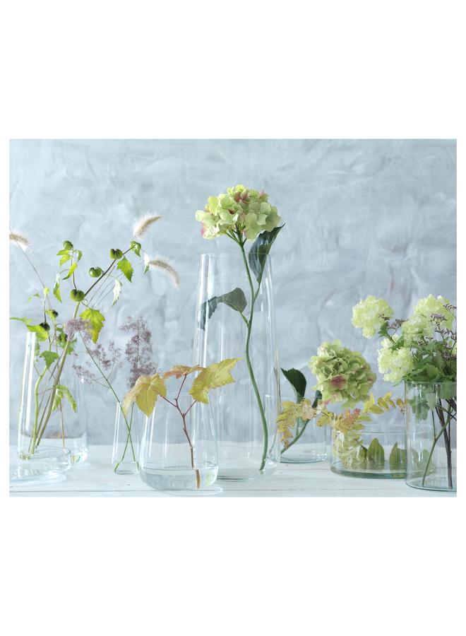 Zaboon Vase, Clear Glass, 30 Cm - Image 4