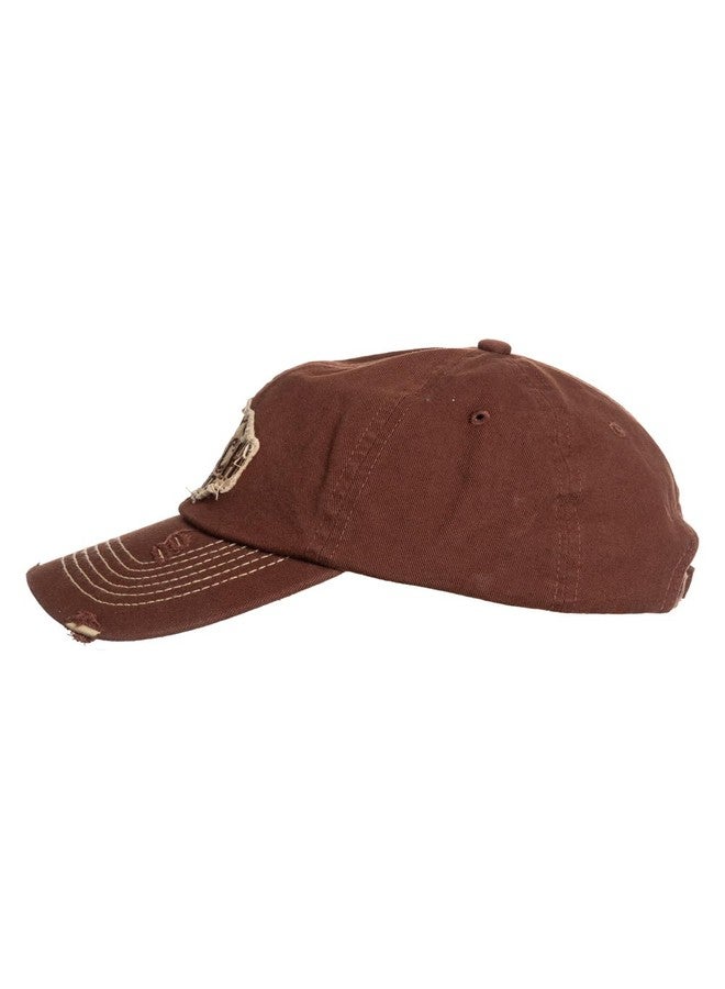 Calhoun Busch Light Distressed Vintage-Style Worn Cotton Baseball Hat - Image 3