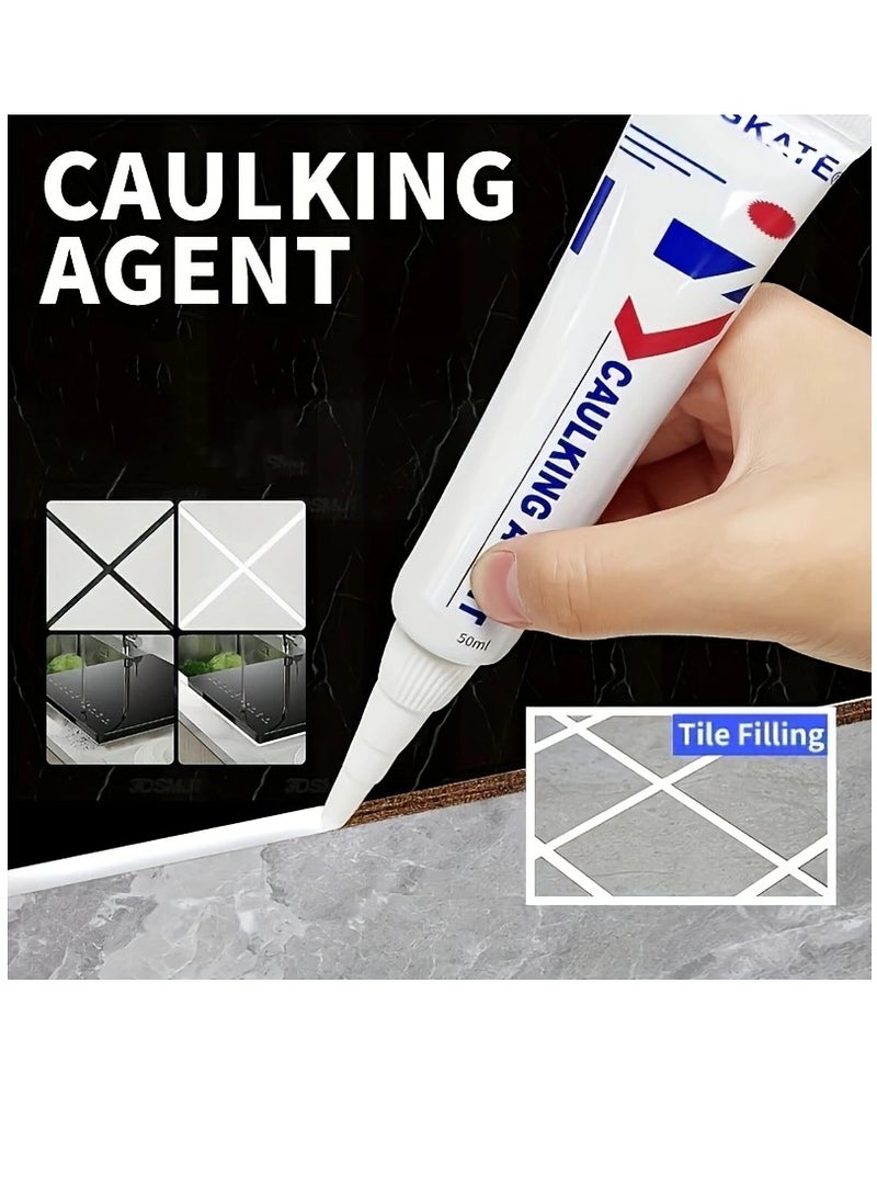 بامير معجون بلاستيكي فولاذي عالي الجودة للحوض، وغرفة الاستحمام، وحافة الحوض، والمرحاض، وحوض الاستحمام، والأرضية، والبلاط، والجدار، وخلفية التلفزيون للاستخدام في الورشة - Image 5