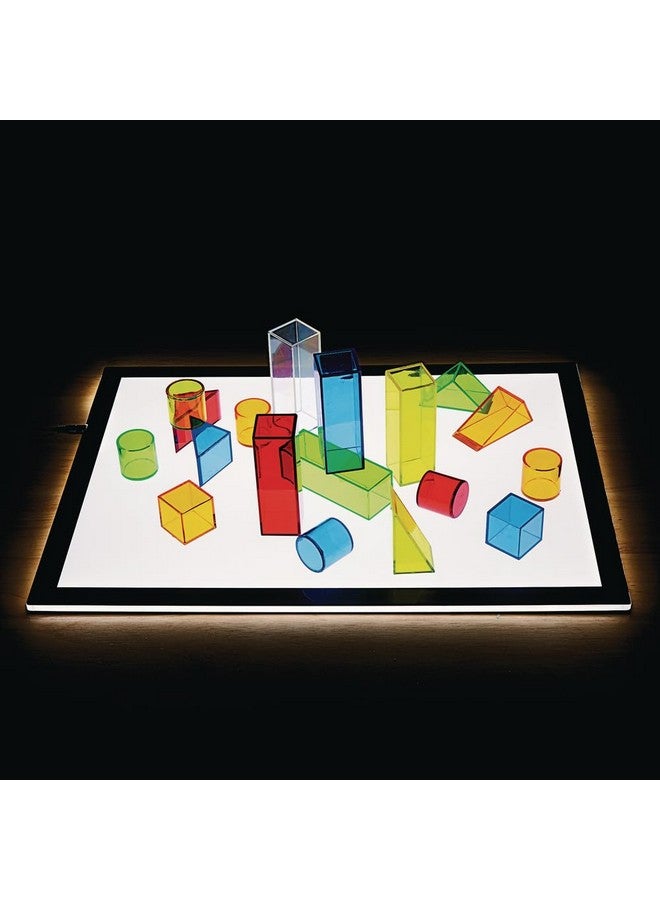 Excellerations STEM Translucent Light Blocks - Set of 100 in a Bin, STEM Toys for Boys and Girls, Kids Toys, Educational Toy, Classroom or Home School - Image 4
