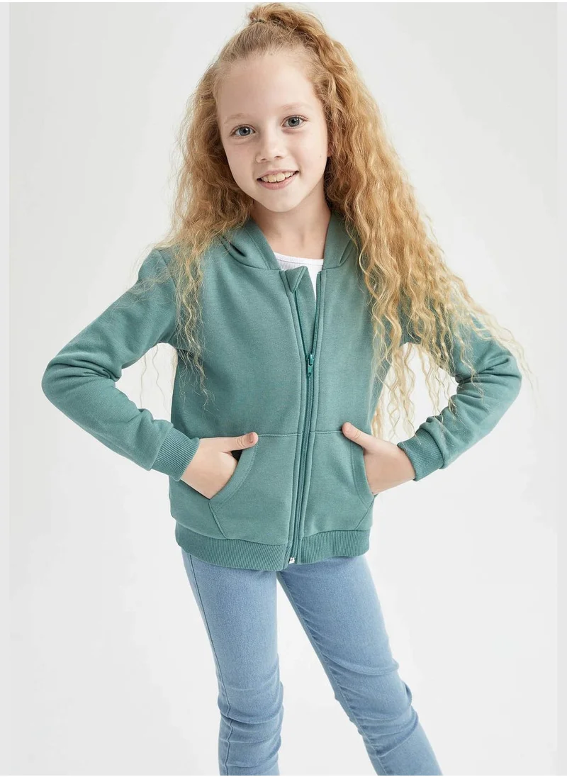 ديفاكتو Girl Knitted Sweatshirt