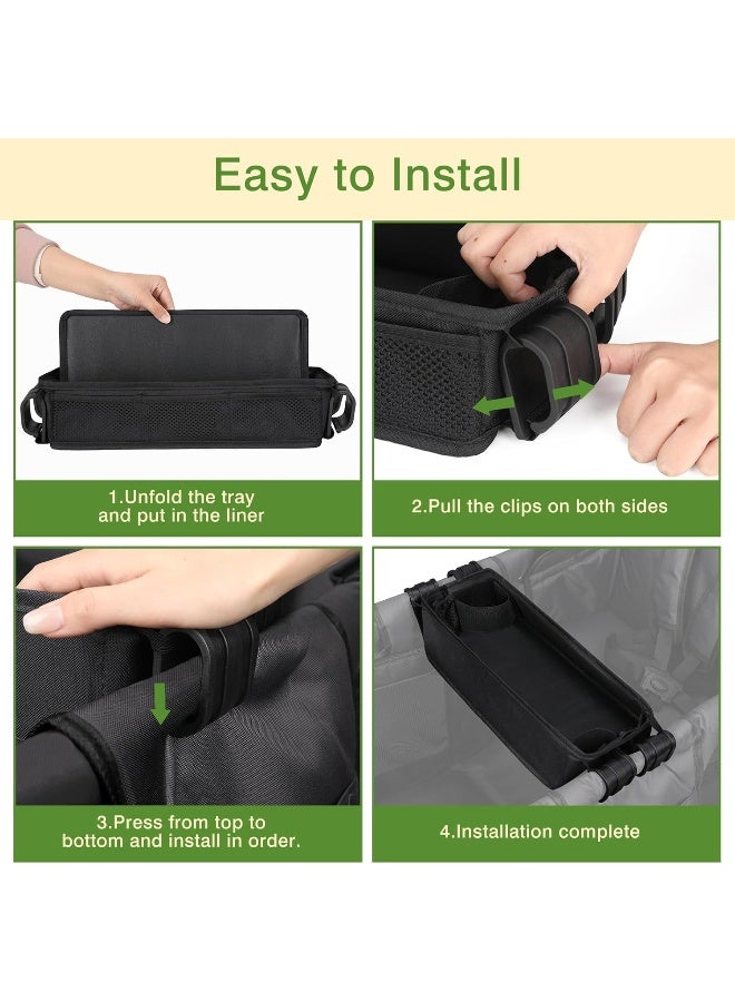 AROUY Stroller Snack Tray Attachment - Image 5