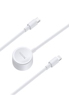 Yesido CA113 Type C to 2 in 1 Magnetic Wireless Charger for Mobile Phone and Watch  - Image 1