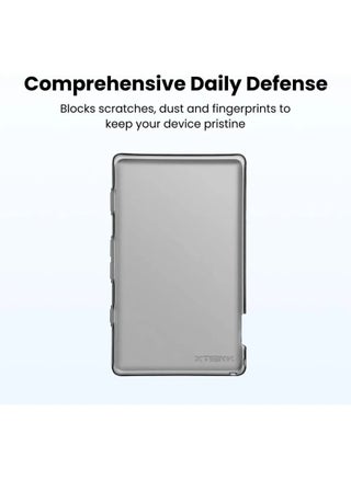 for XTEINK X4 E-Book Reader Case, Transparent Clear Flexible Slim TPU with Reinforced Corner Shock Absorption Silicone Rubber Case Cover Compatible with XTEINK X4 4.3" eBook Reader (Clear) - view 3