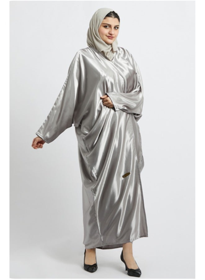 Evva Evva Luxury Saudi Abaya for Women – Elegant Open Front Modest Wear in Premium Fabric – Ideal for Ramadan, Eid, and Everyday Elegance  - Image 4