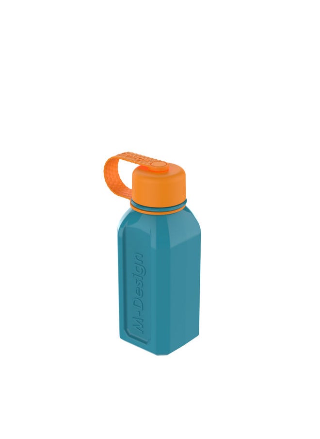 m-design - Water Bottles 500 milliliter -Turquoise/Orange - Image 1