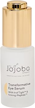 jojoba سيروم العين التحويلي من شركة الجوجوبا ينعم الخطوط الدقيقة ويقلل من أكياس العين والهالات السوداء مدعوم ببتيدات الجوجوبا الأسترالية وحمض الساليسيليك 15 مل - Image 1
