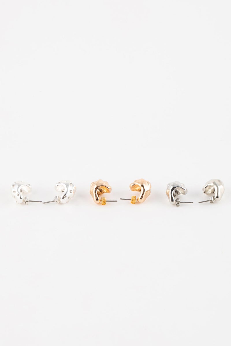 DeFacto Woman 3 Piece Earrings - Image 2