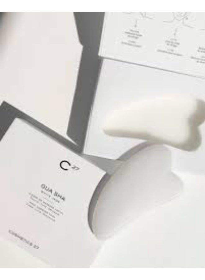 Cosmetics 27 WHITE JADE GUA SHA - Image 3
