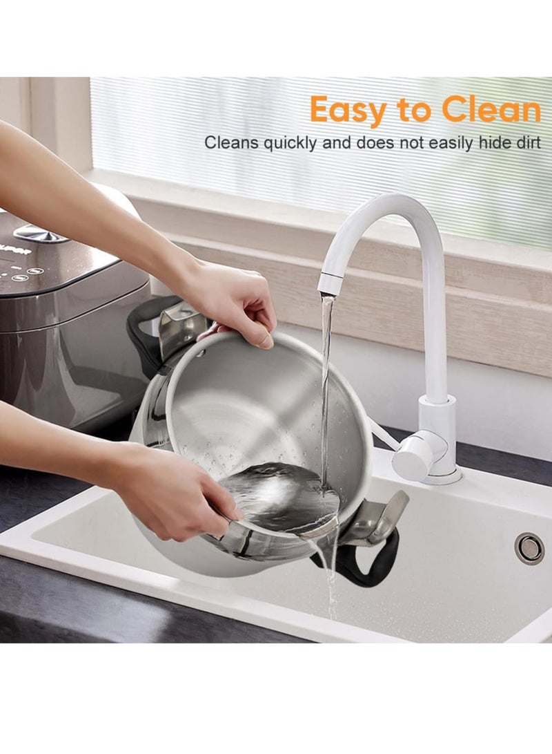 Microplus 15Liters 15L Aluminium Pressure Cooker | Pressure Pot | Arabic Cooker | Silver |PS-629 Silver - Image 5