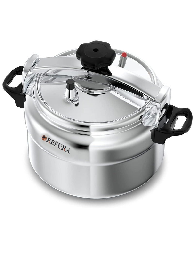 Microplus - 15Liters 15L Aluminium Pressure Cooker | Pressure Pot | Arabic Cooker | Silver |PS-629 Silver - Image 1