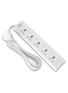elexon 5 Way Power Extension Socket With 2M Cable  - Image 2