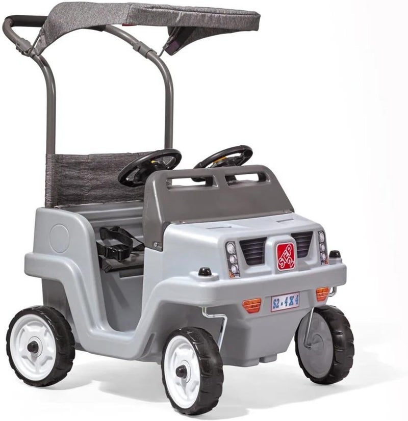 Step2 Side-by-Side Push Around SUV, Gray - Image 1