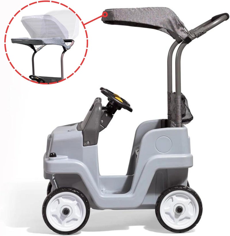 Step2 Side-by-Side Push Around SUV, Gray - Image 3